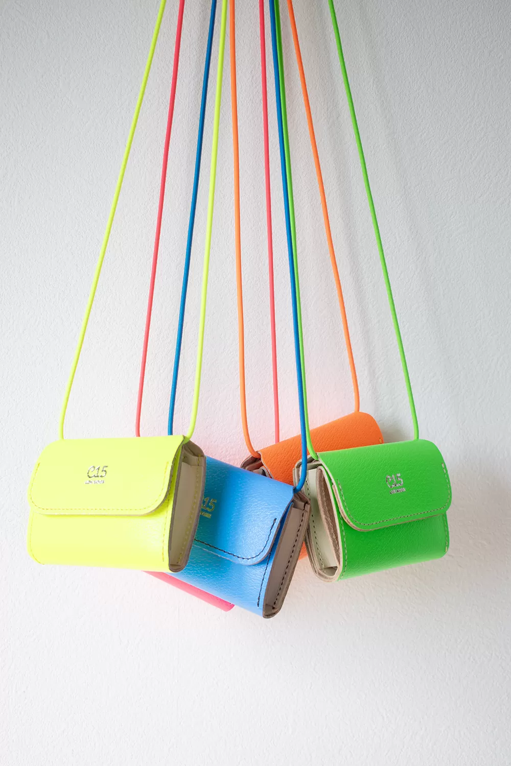 C15 shoulder compact wallet(leather)