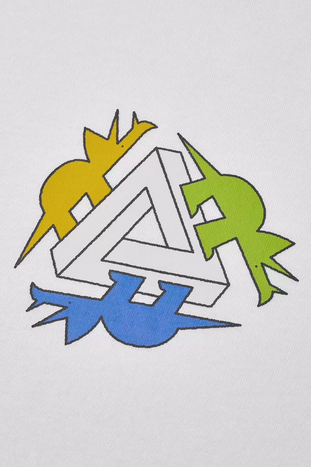 ダイナソーグラフィックプリントTシャツ