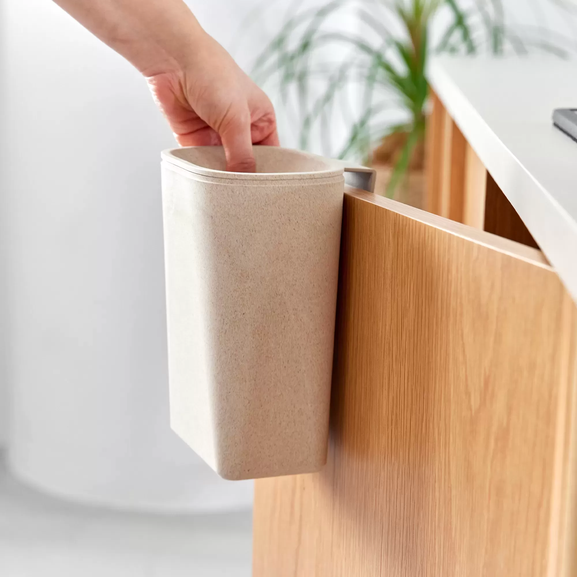 ゴミ箱　フック付き