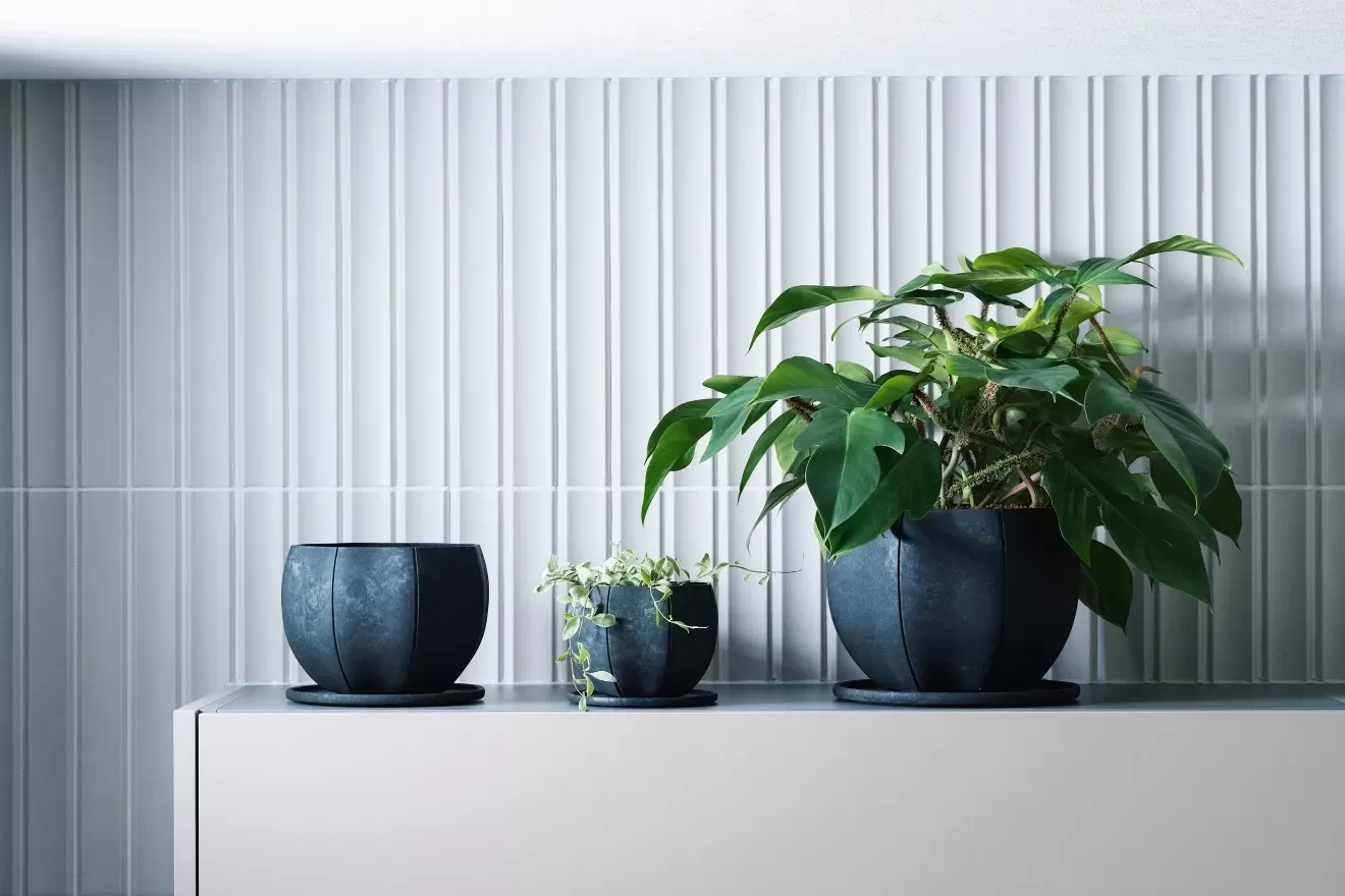 ローリーポット丸　S　WH