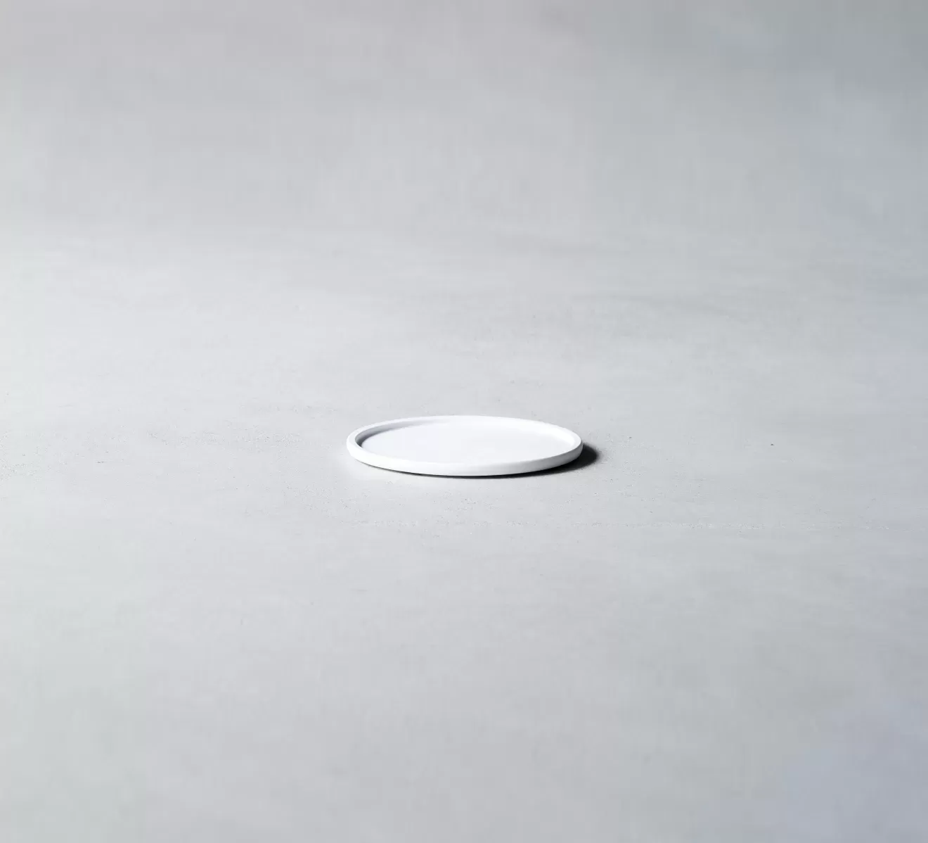 Sen　プレート丸　S　WH