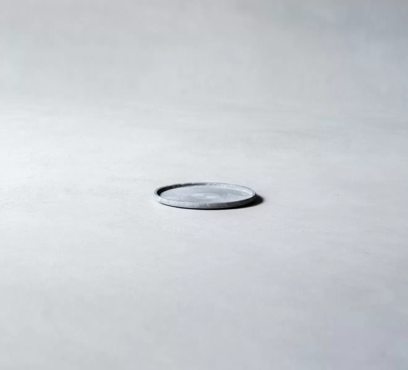 Sen　プレート丸　S　GY