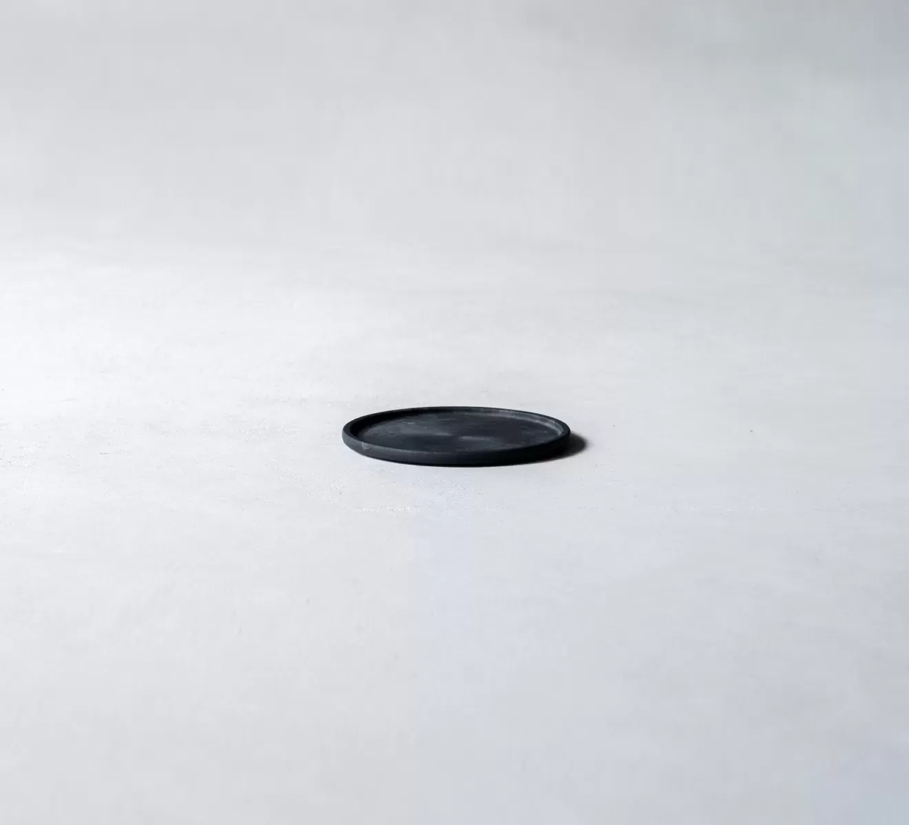 Sen　プレート丸　S　BK