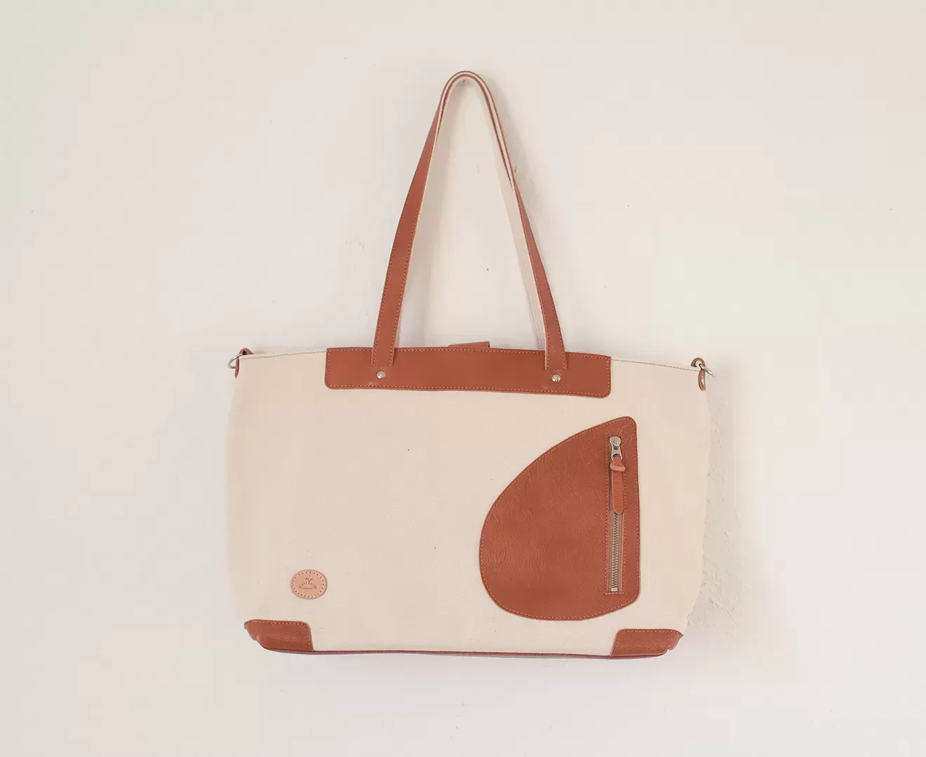 DUOトート 帆布×牛革 トートバッグ