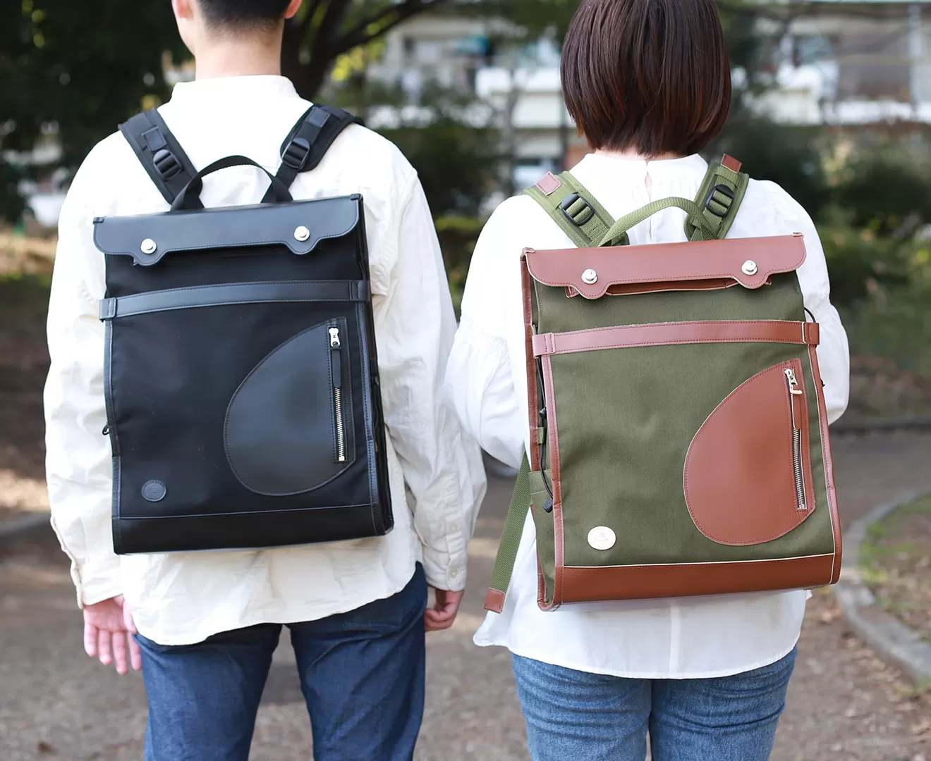 DUOカーゴリュック CORDURA®×防水牛革