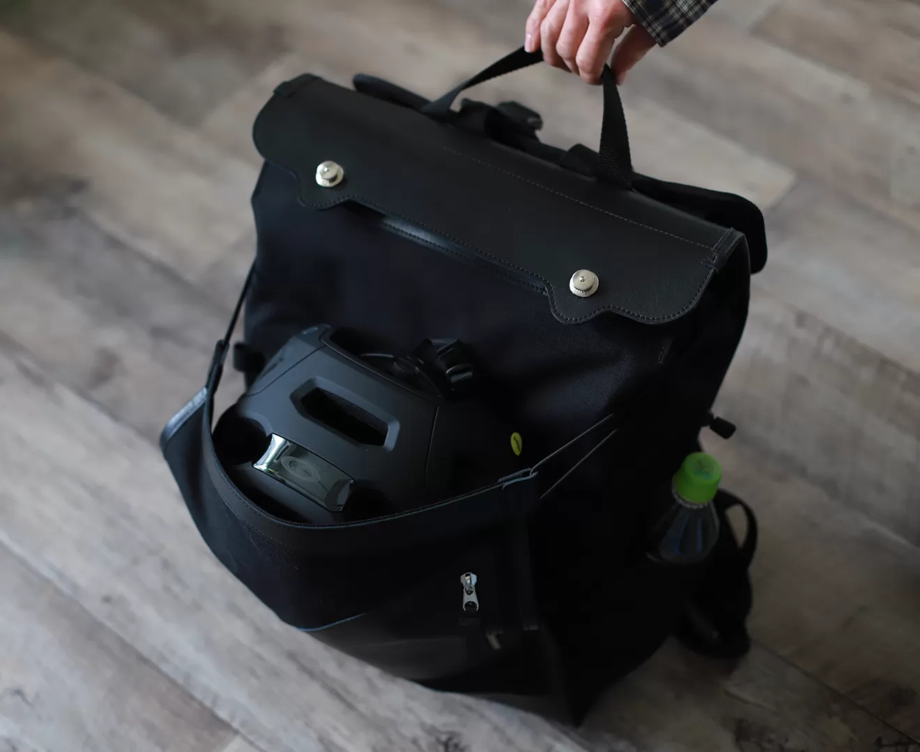 DUOカーゴリュック CORDURA®×防水牛革