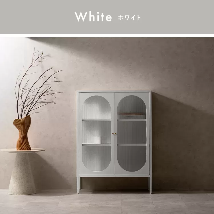 ガラスキャビネット Muun（ムーン）CBN-1100