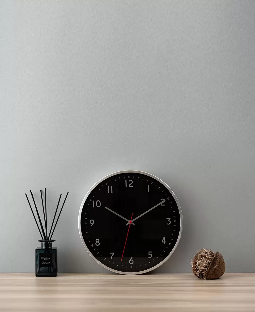 Wall clock　CLK-201BK/SV