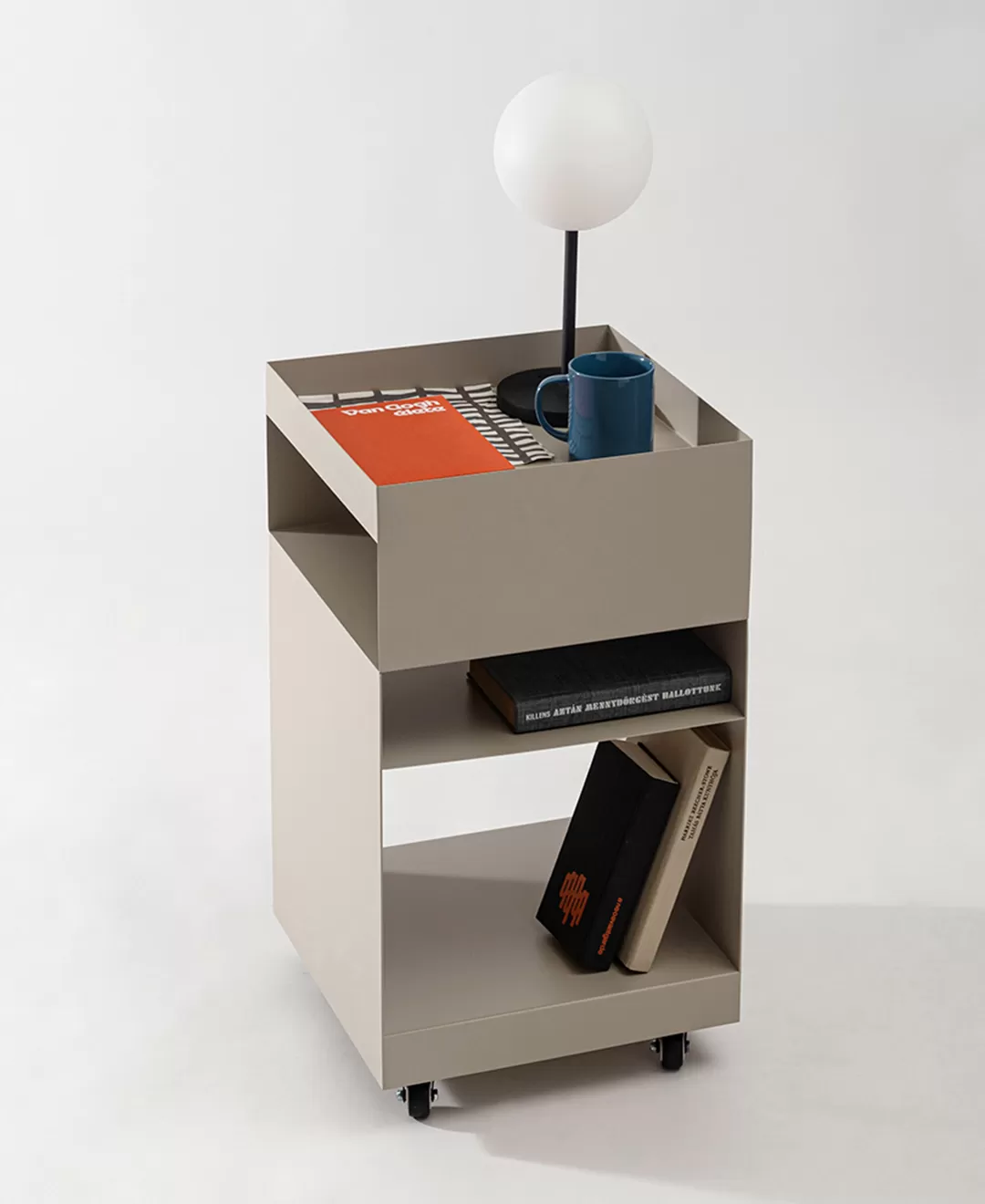 Side table wagon　DM-103BE/DGY/OR/PGR