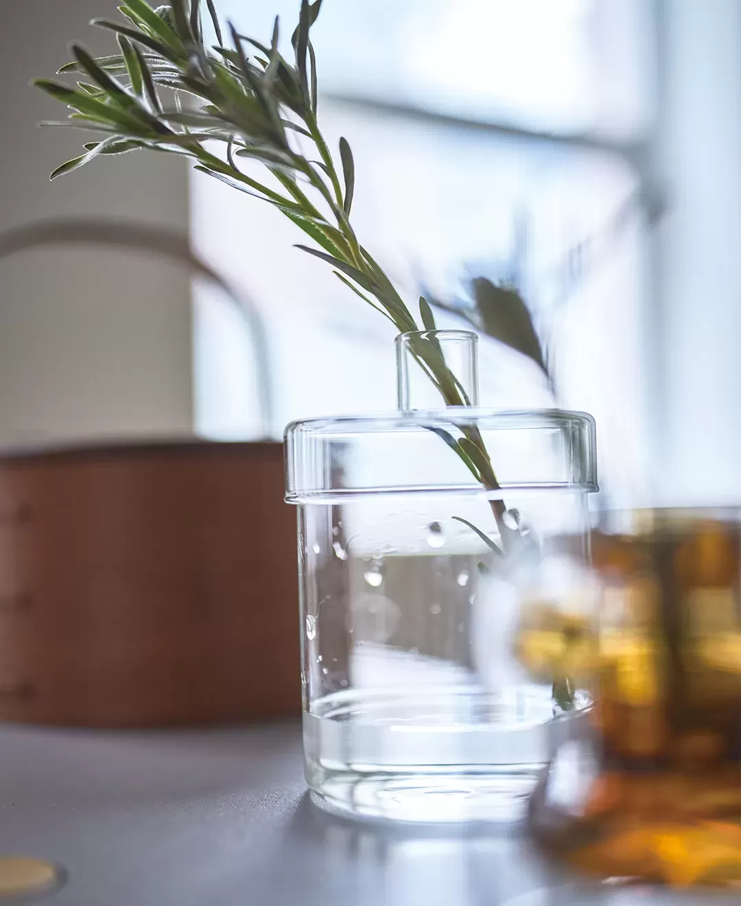 Glass vase　GRS-23CR/GY/OR