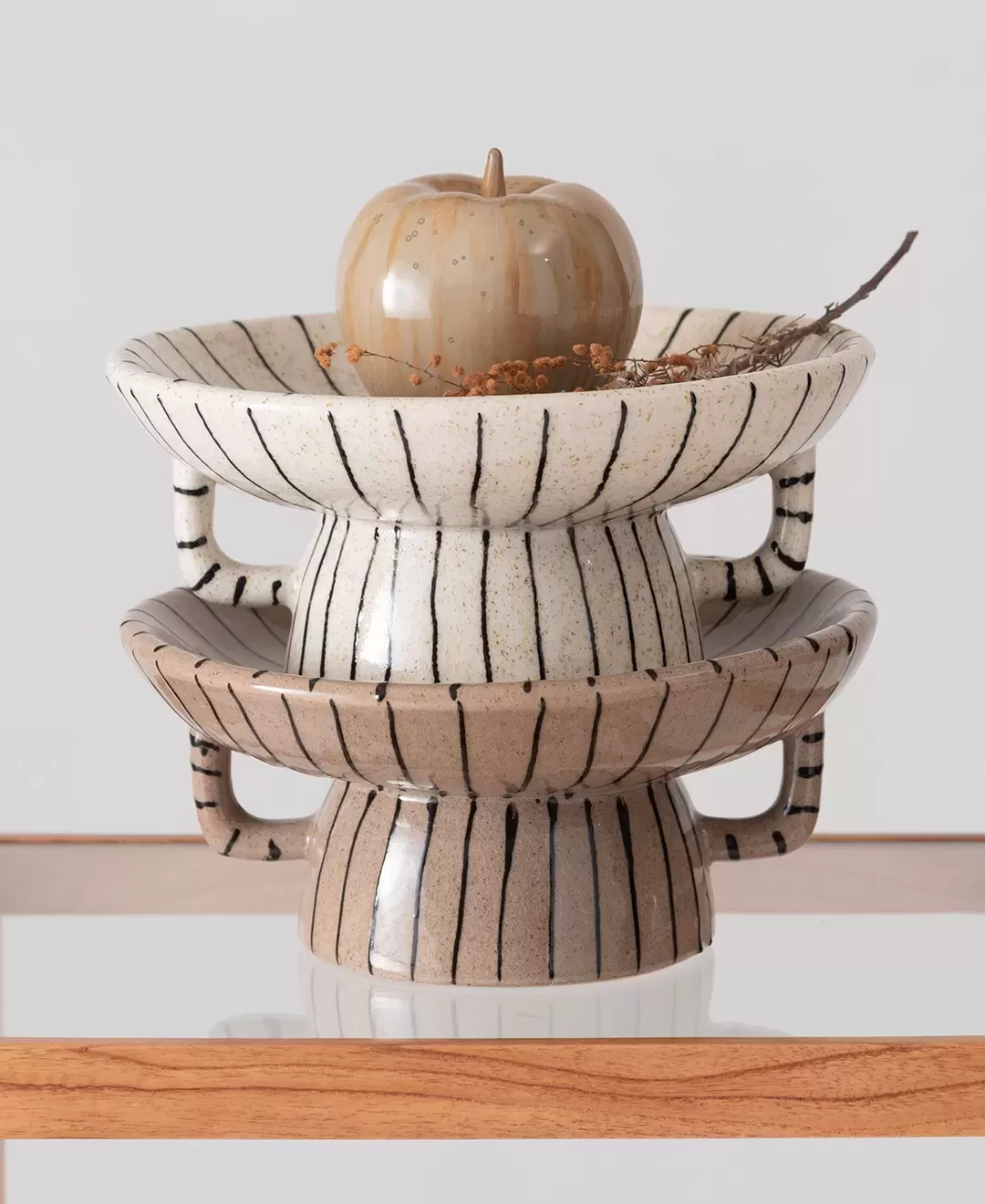 Tray vase　CLY-74BR/IV