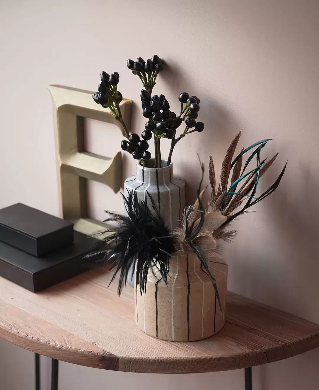 Flower vase　CLY-71BE/GY