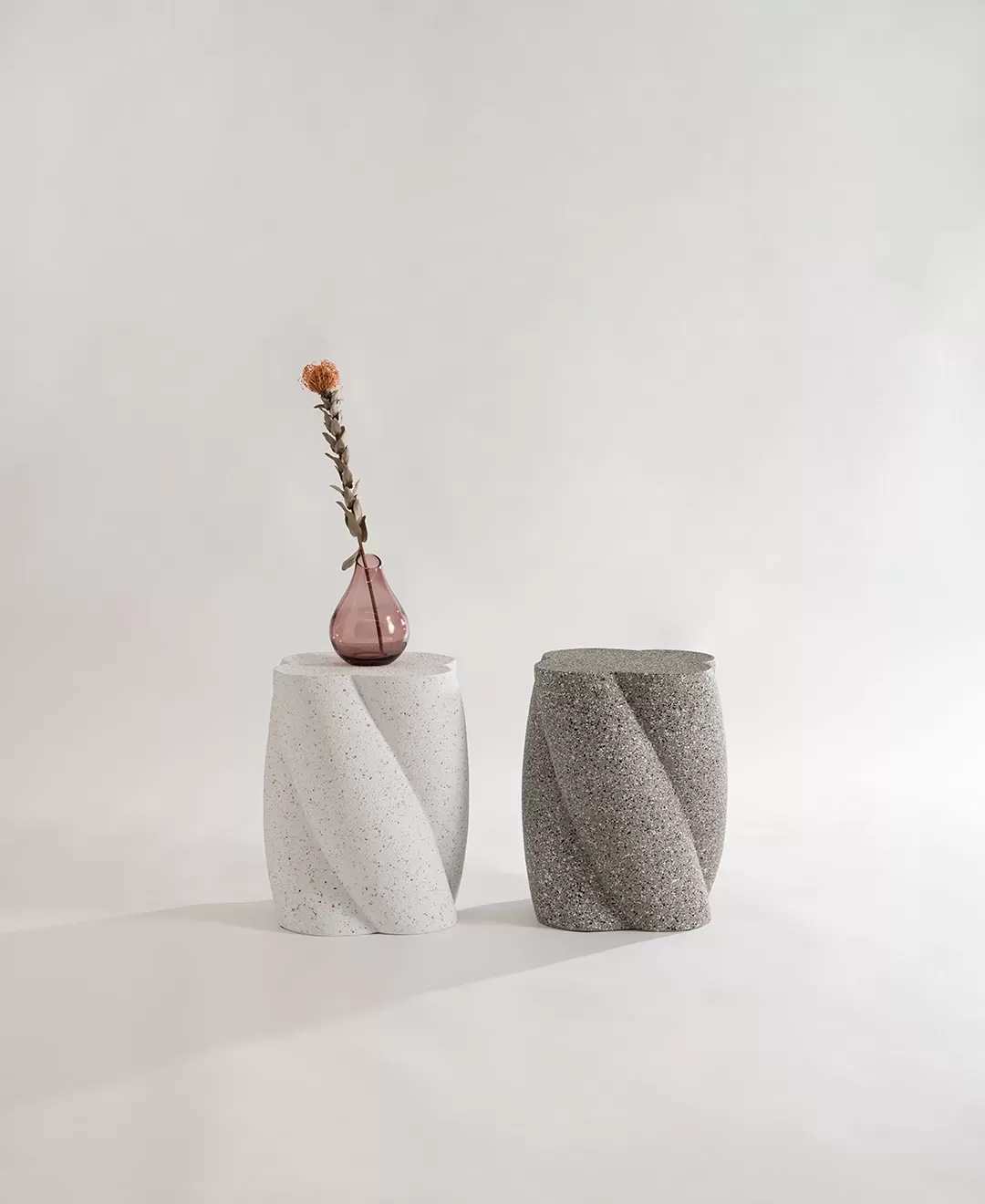 Side table　AST-60GY/WH