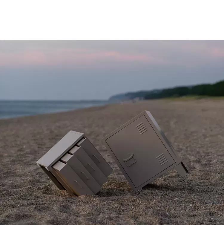 ドロワーキャビネット Muun（ムーン）DCB-4D