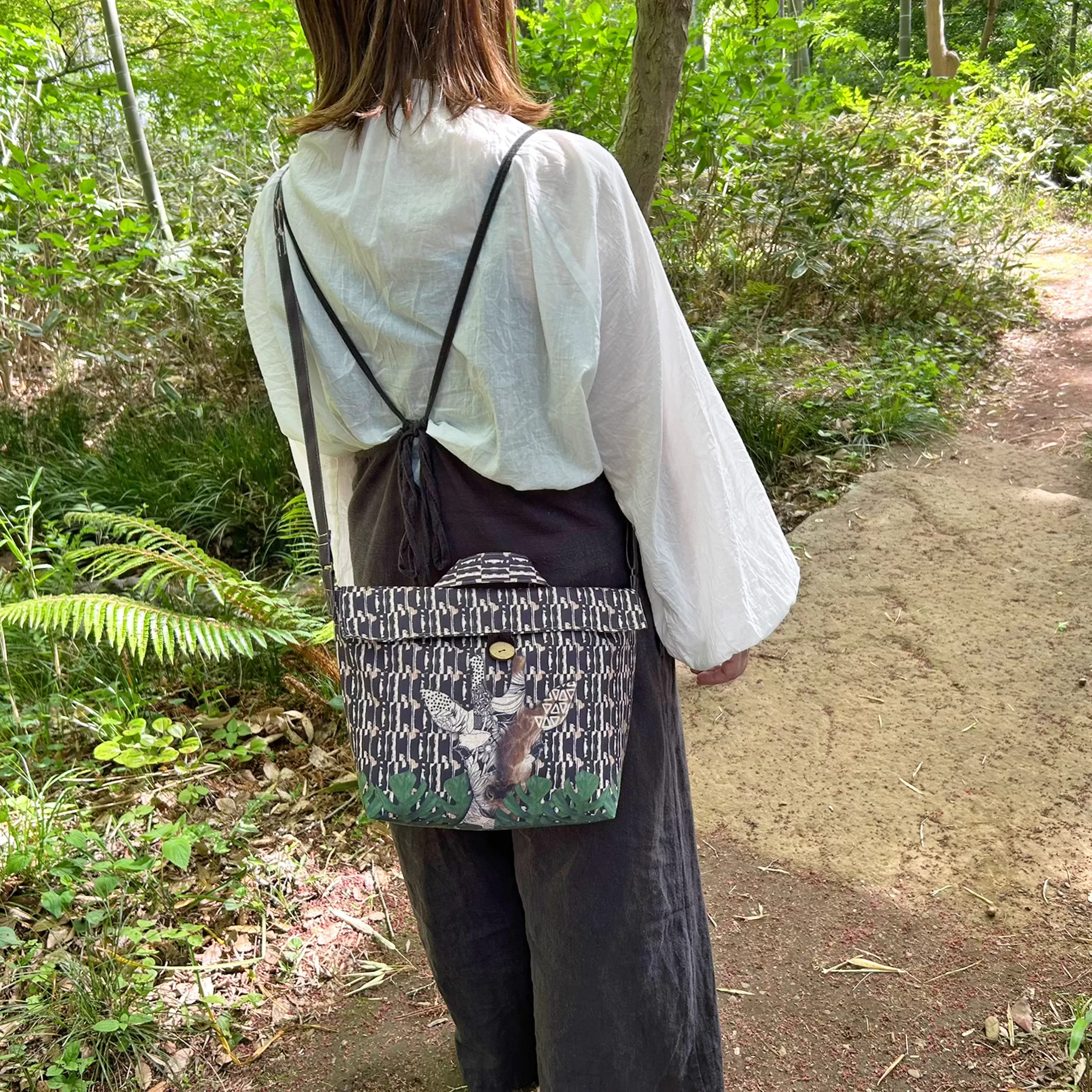 SBJ | フラップショルダーバッグ