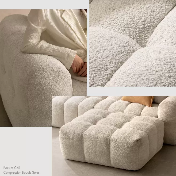 ブークレソファ Albi（アルビー）3P SF-V203P