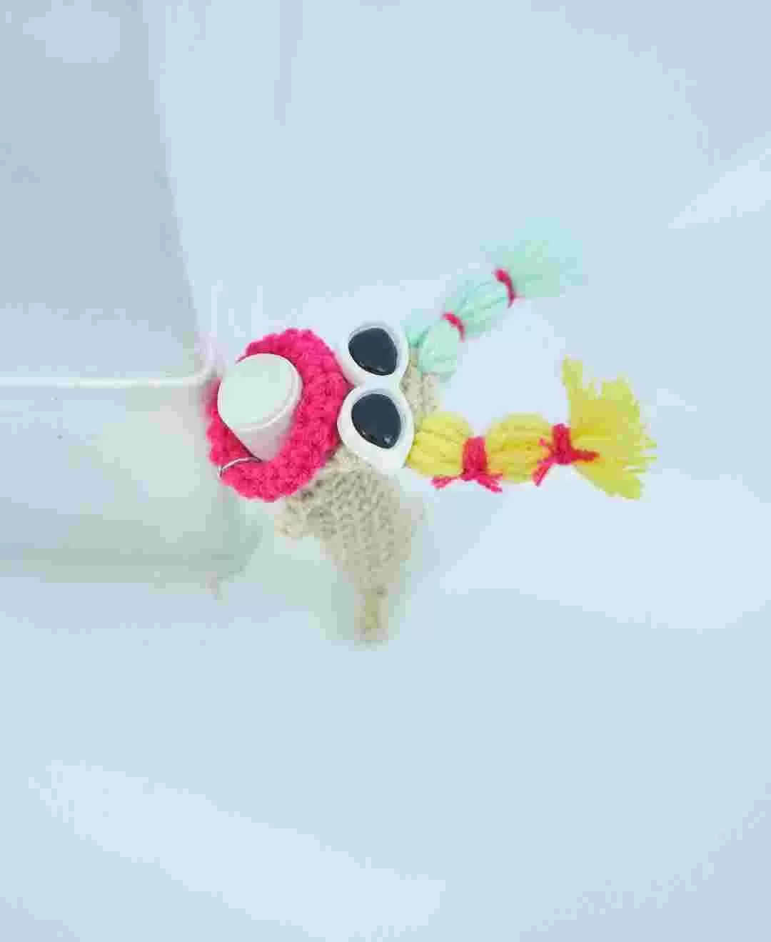 毛糸のリップケース