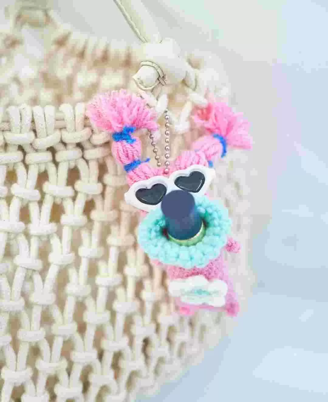 毛糸のリップケース