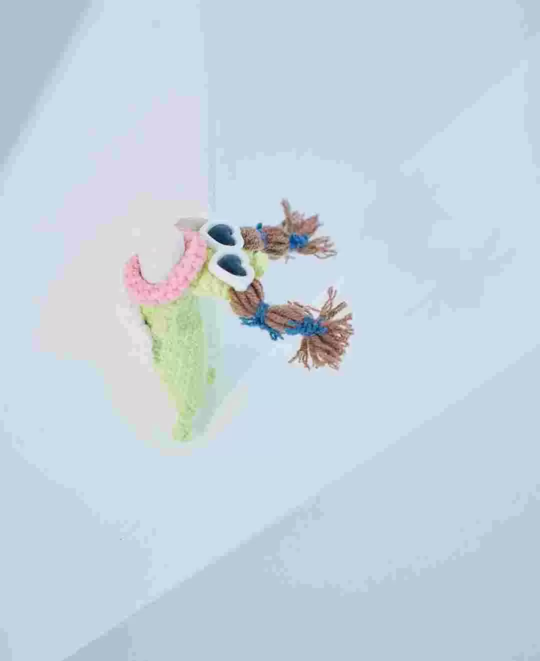 毛糸のリップケース