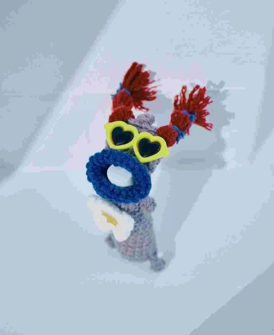 毛糸のリップケース