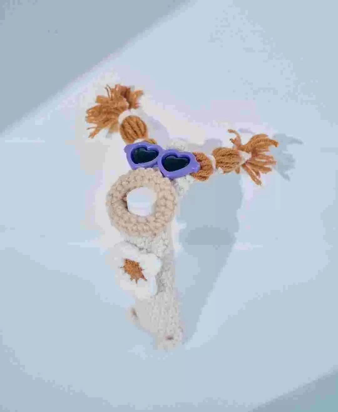 毛糸のリップケース