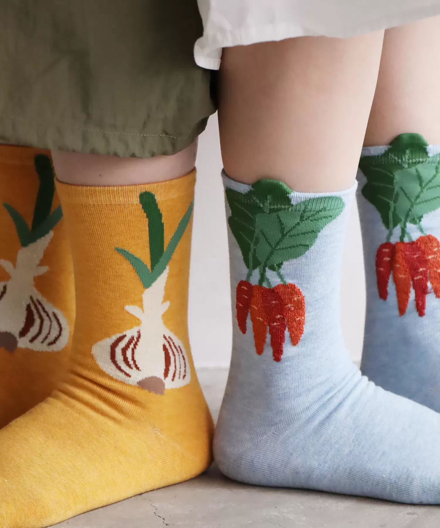 根菜ショートソックス  ２足組