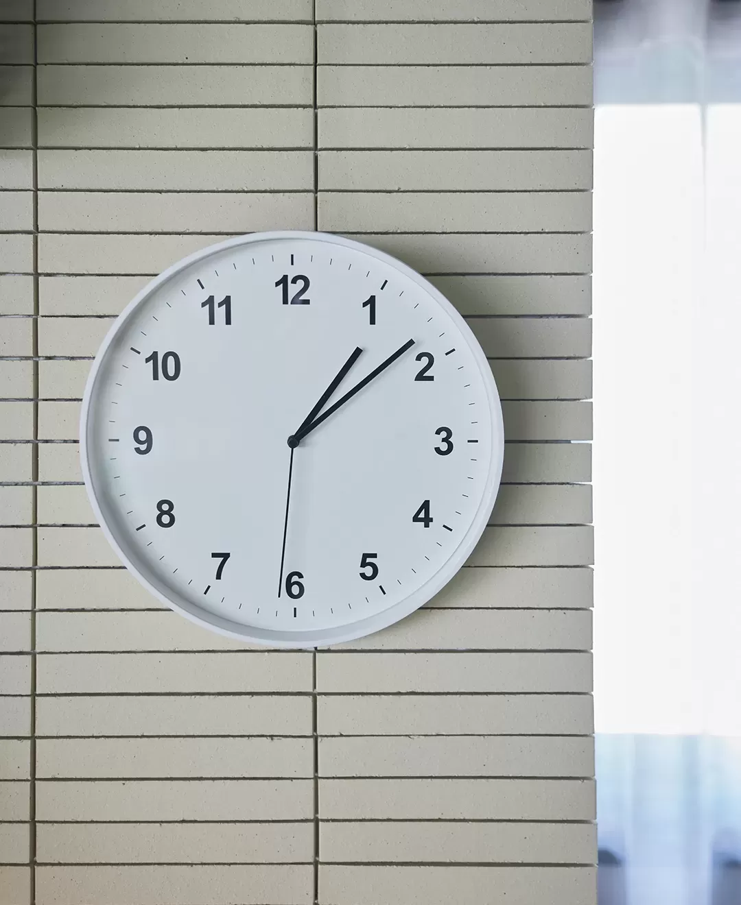 Wall clock　CLK-204BK/WH