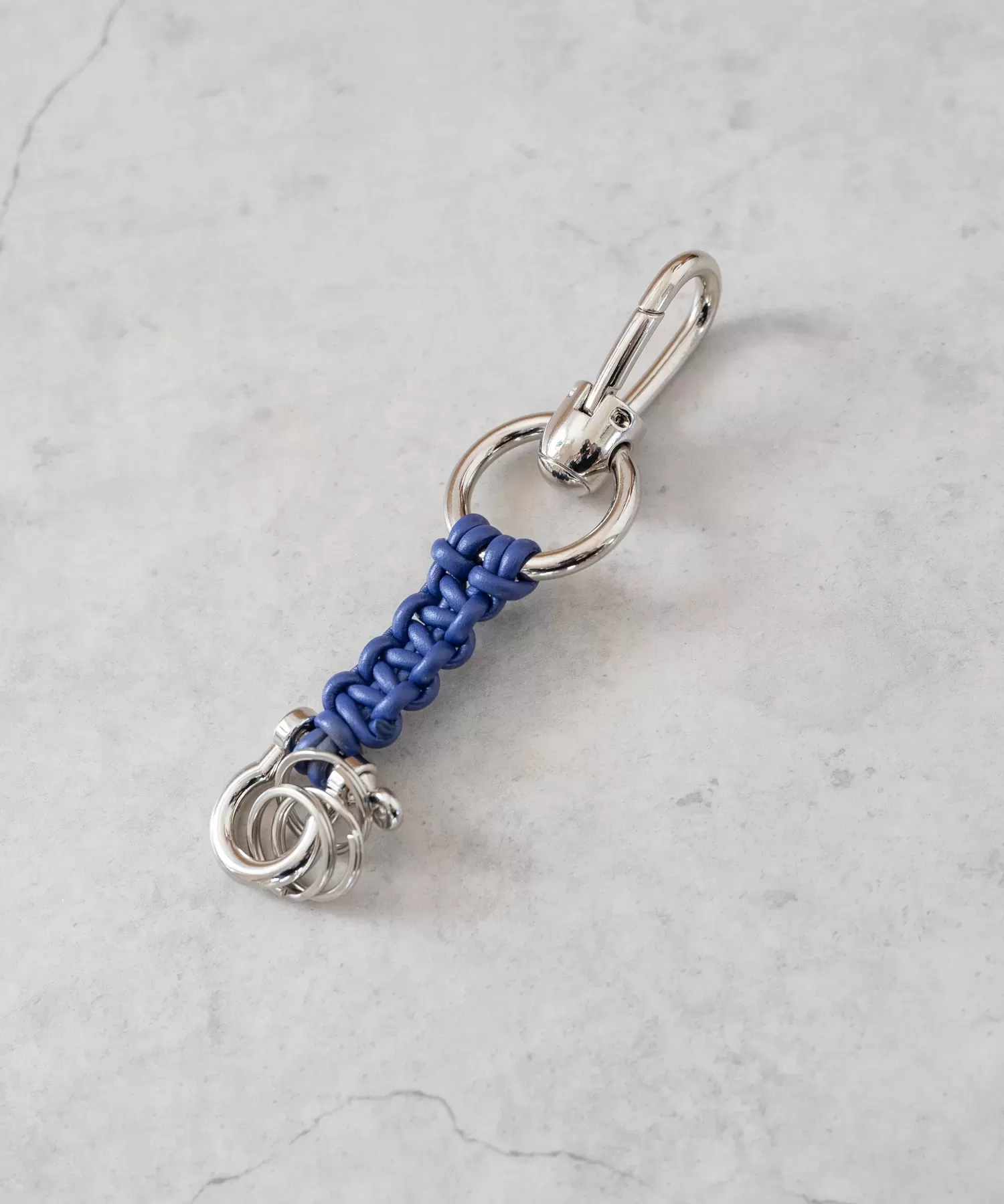 レザーブレードキーチェーン