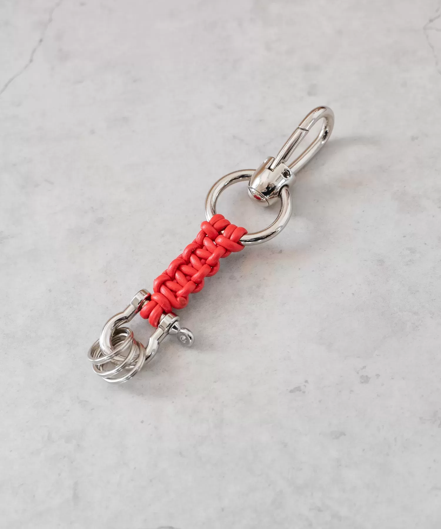 レザーブレードキーチェーン