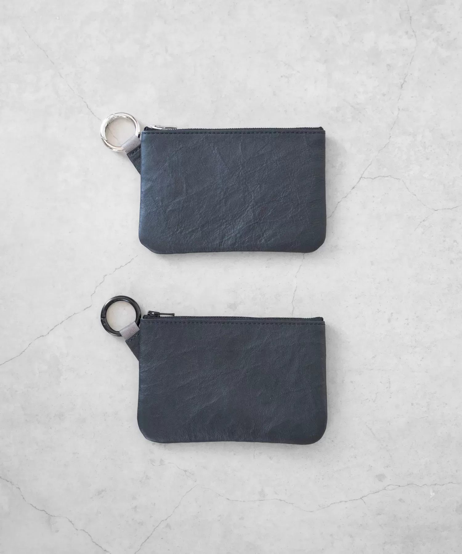 超軽量ダイニーマレザーリングポーチ_M