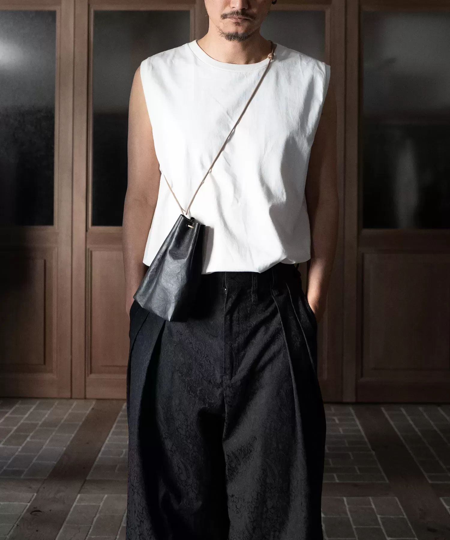 超軽量ダイニーマレザー巾着M×KeeIコラボ