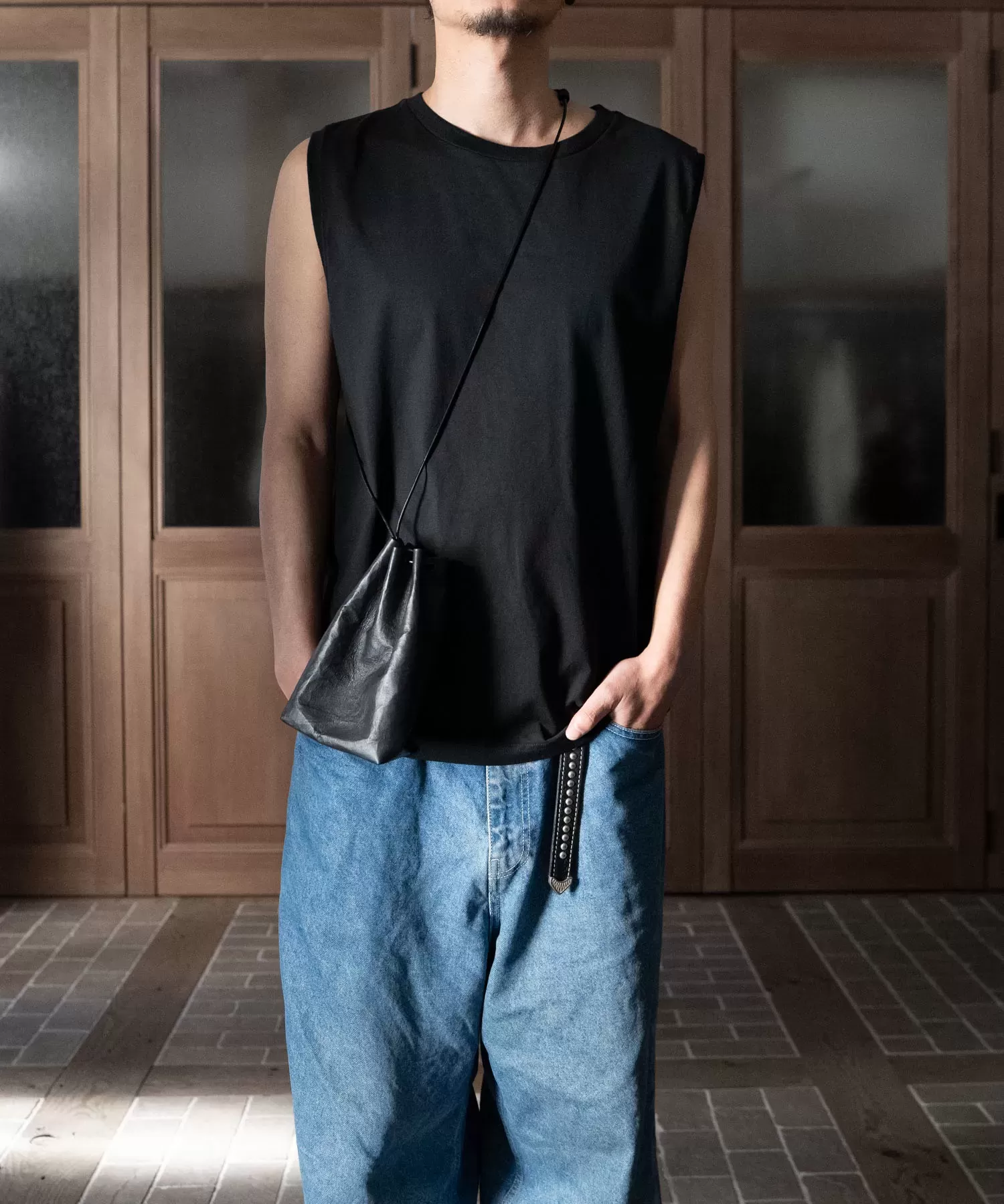 超軽量ダイニーマレザー巾着M×KeeIコラボ