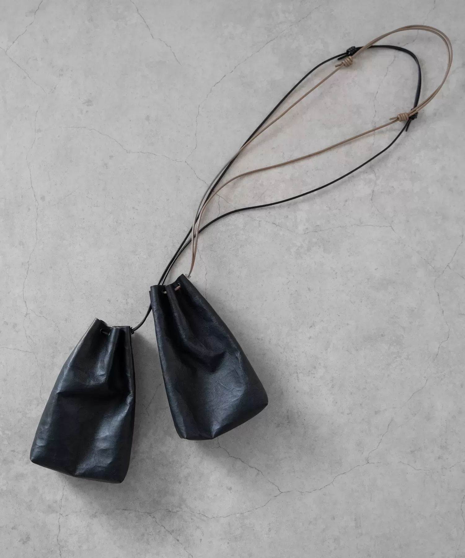 超軽量ダイニーマレザー巾着M×KeeIコラボ