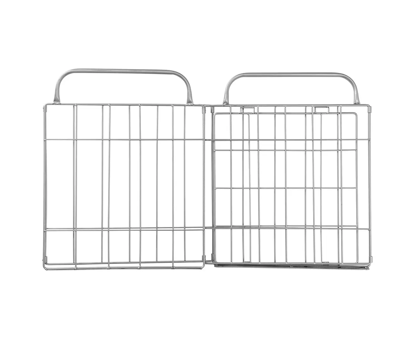 003385 FOLDING LAUNDRY SQUARE BASKET with CASTER 40L WIDE