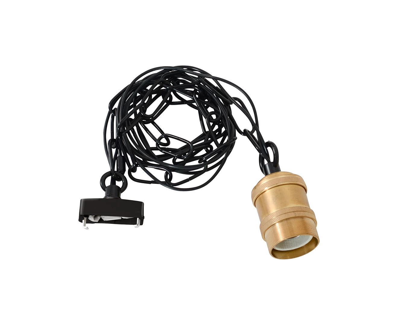 002393 GENERAL SOCKET E26 ADJUSTER CHAIN_BRASS