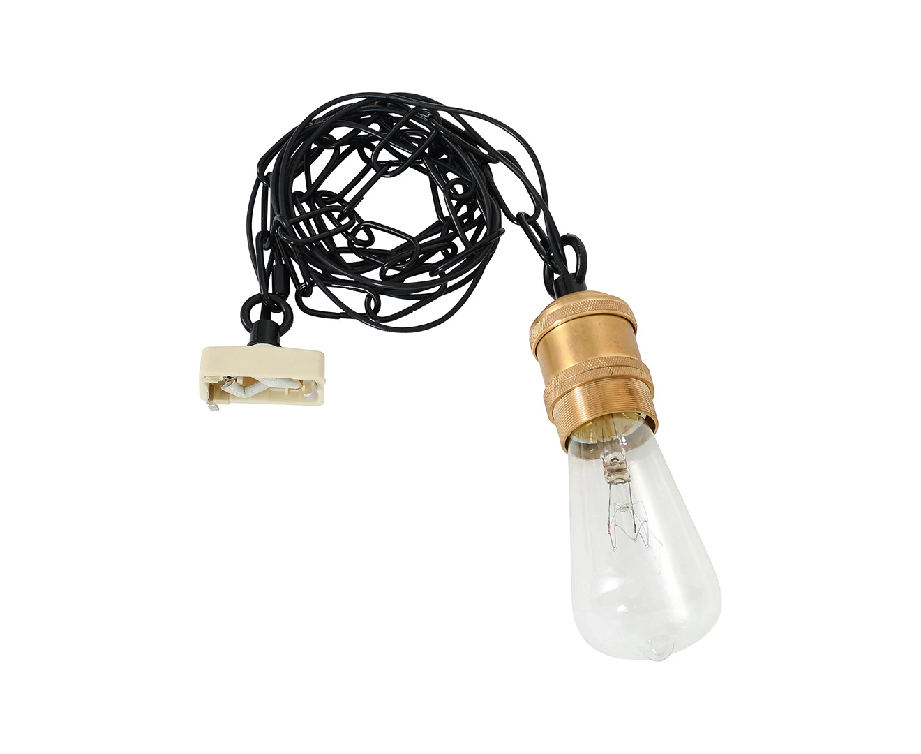 002393 GENERAL SOCKET E26 ADJUSTER CHAIN_BRASS