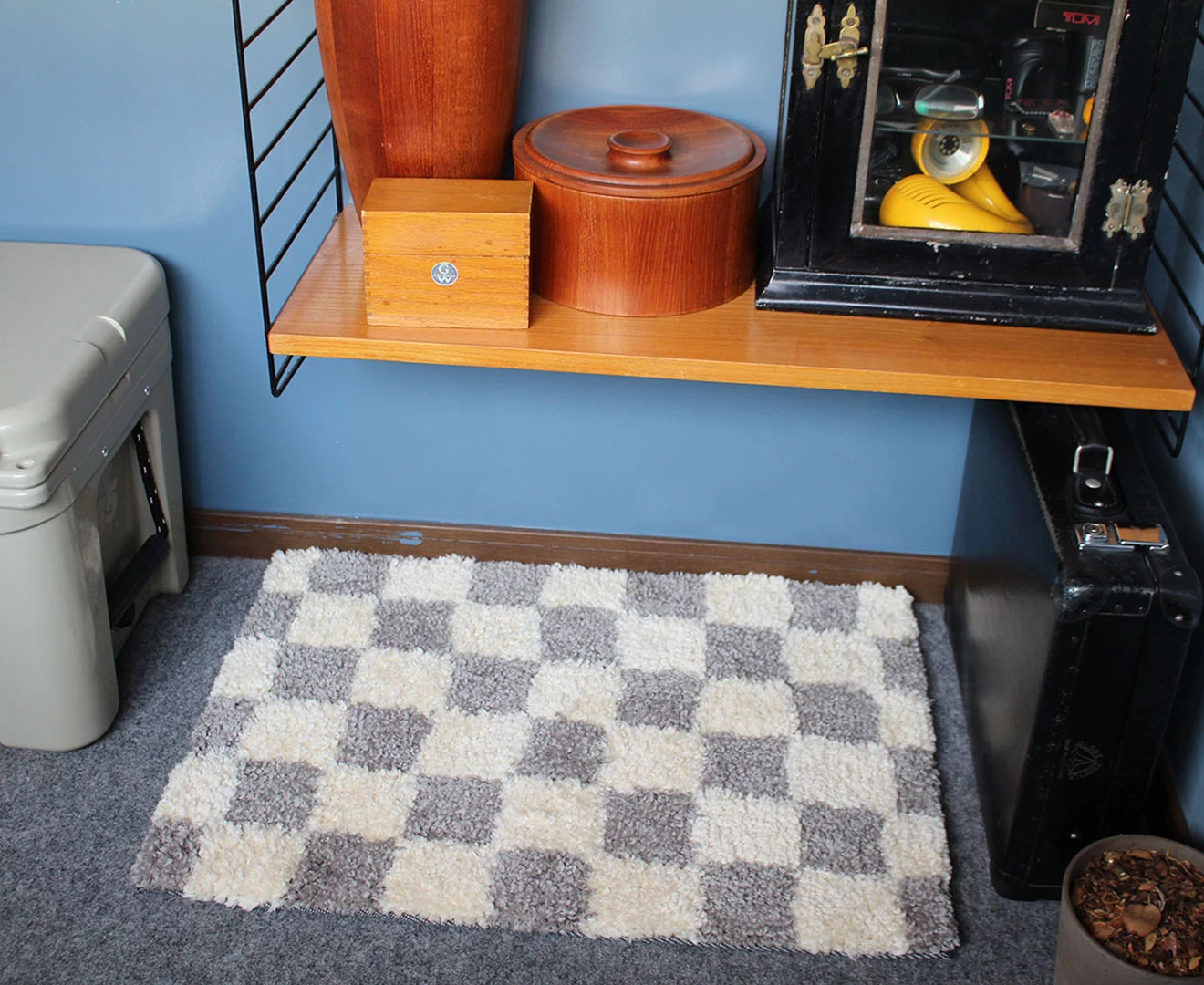 001460 Morocco CHECKER RUG 50×70