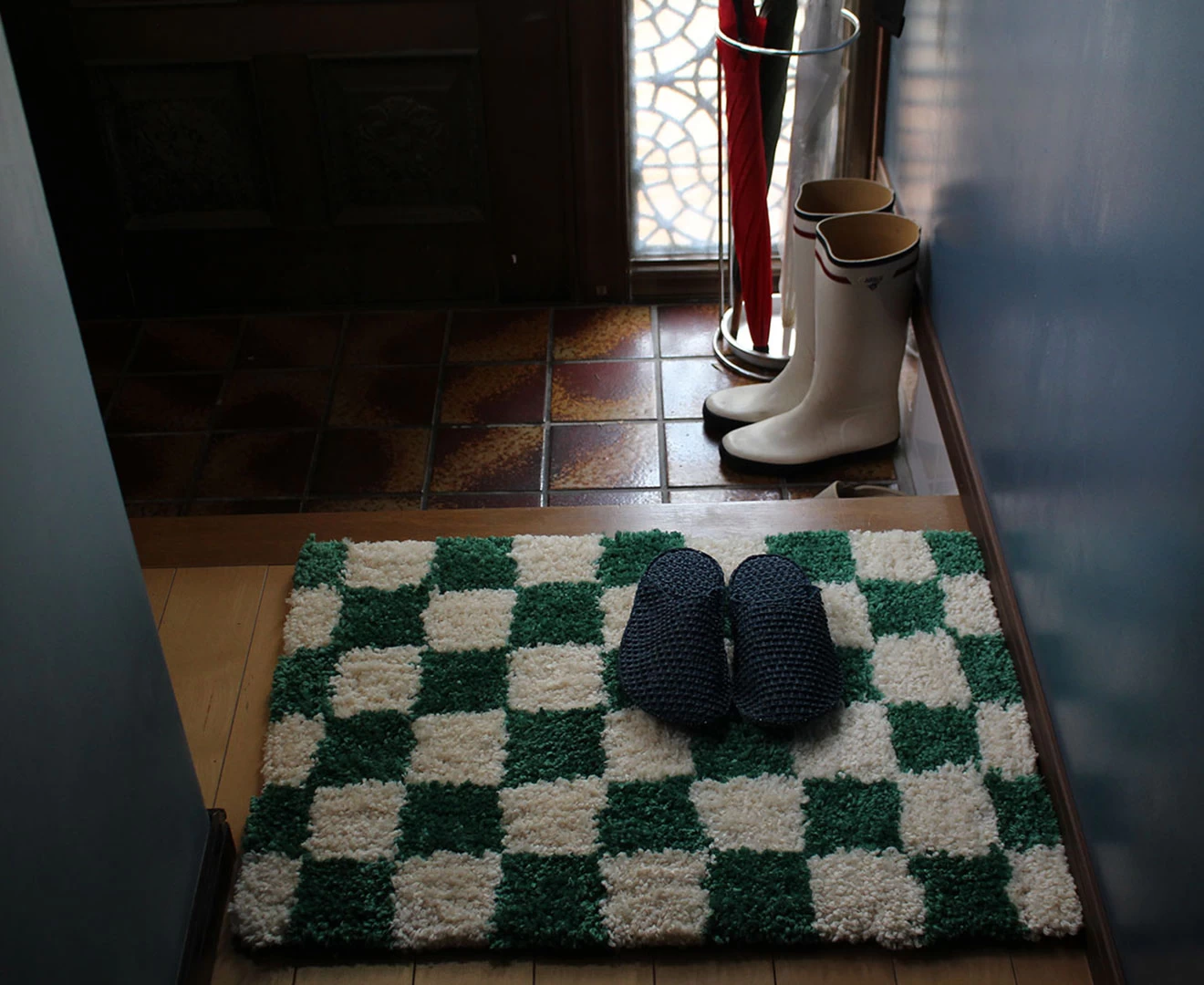 001460 Morocco CHECKER RUG 50×70