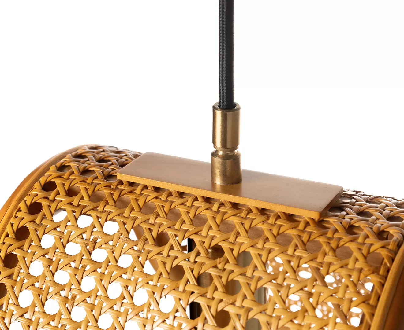 003393 RATTAN PENDANT LAMP 1BULB　（電球なし）