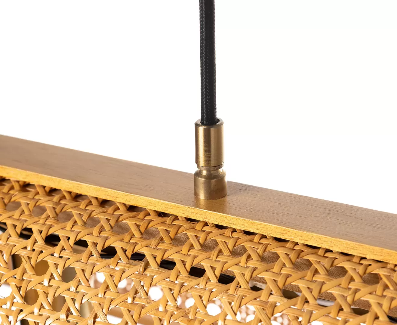 003398 RATTAN PENDANT LAMP 4BULB （電球なし）