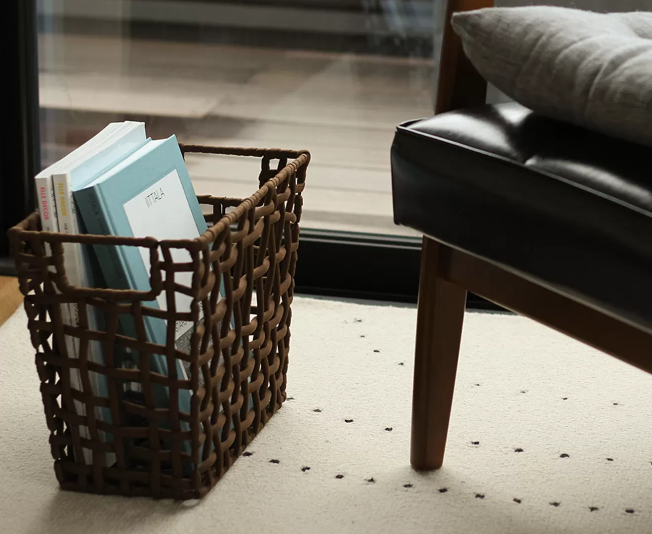 003418 ROUGH KNIT BASKET SLIM L