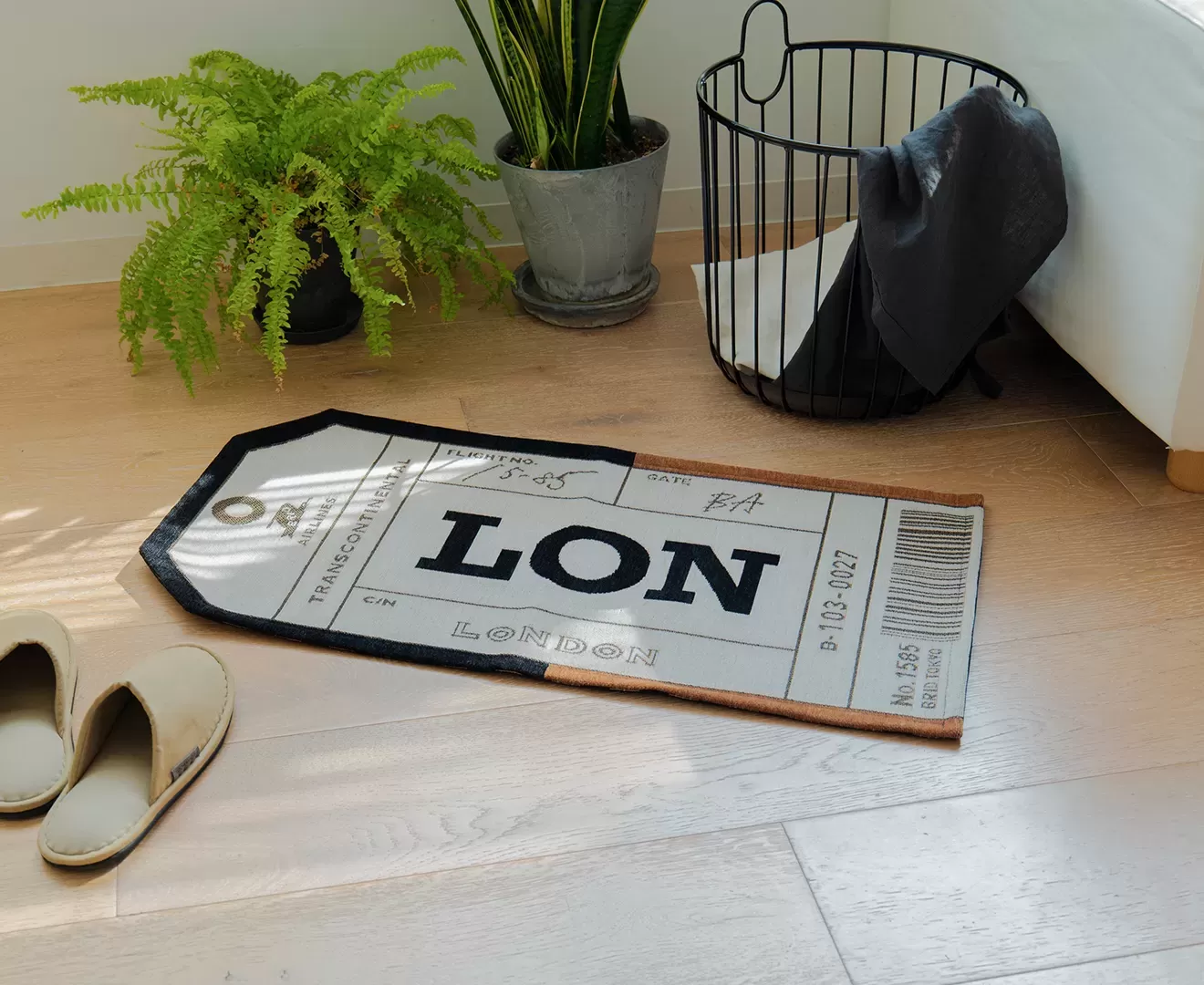 001483 BAGGAGE TAG RUG