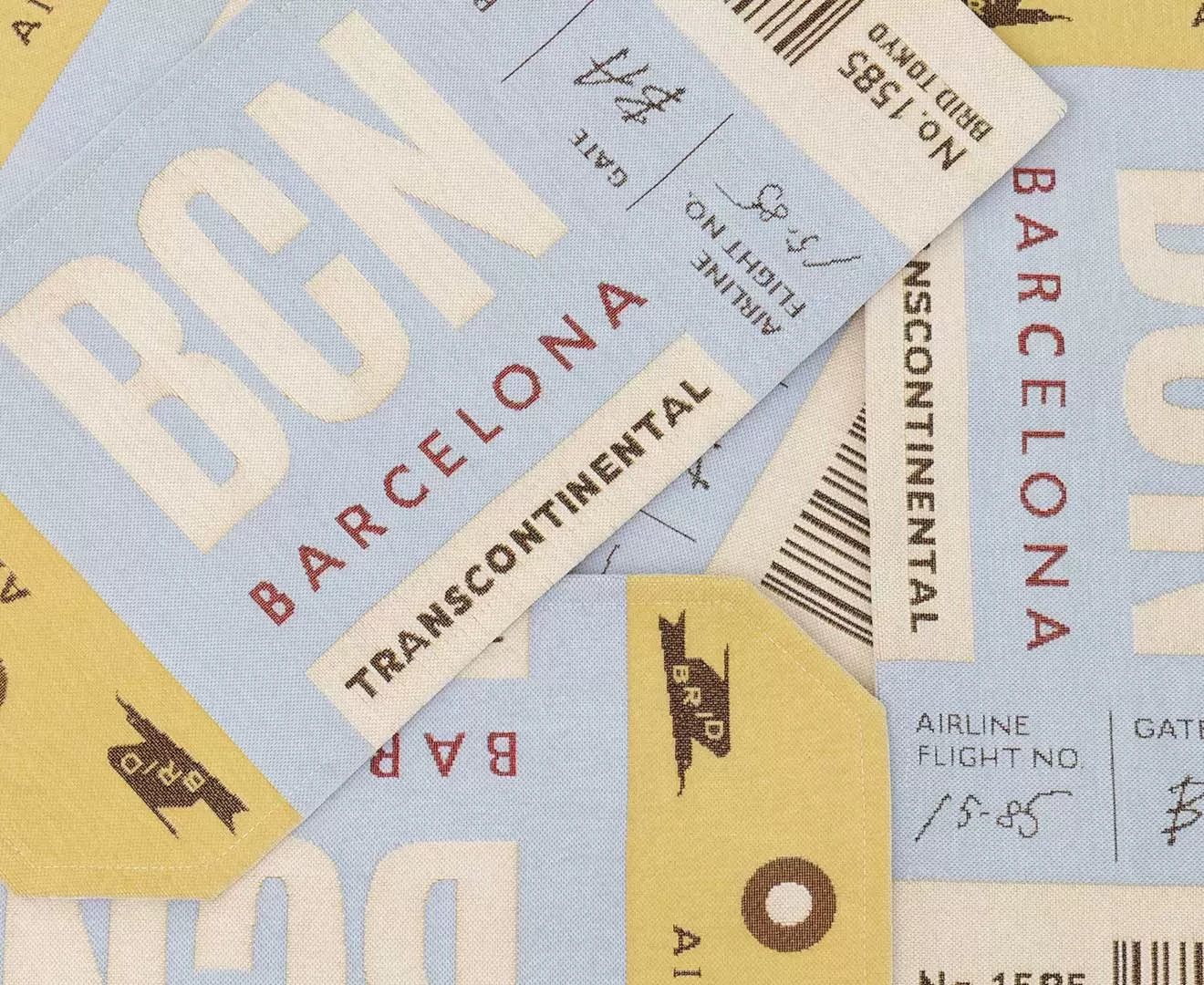 001483 BAGGAGE TAG RUG