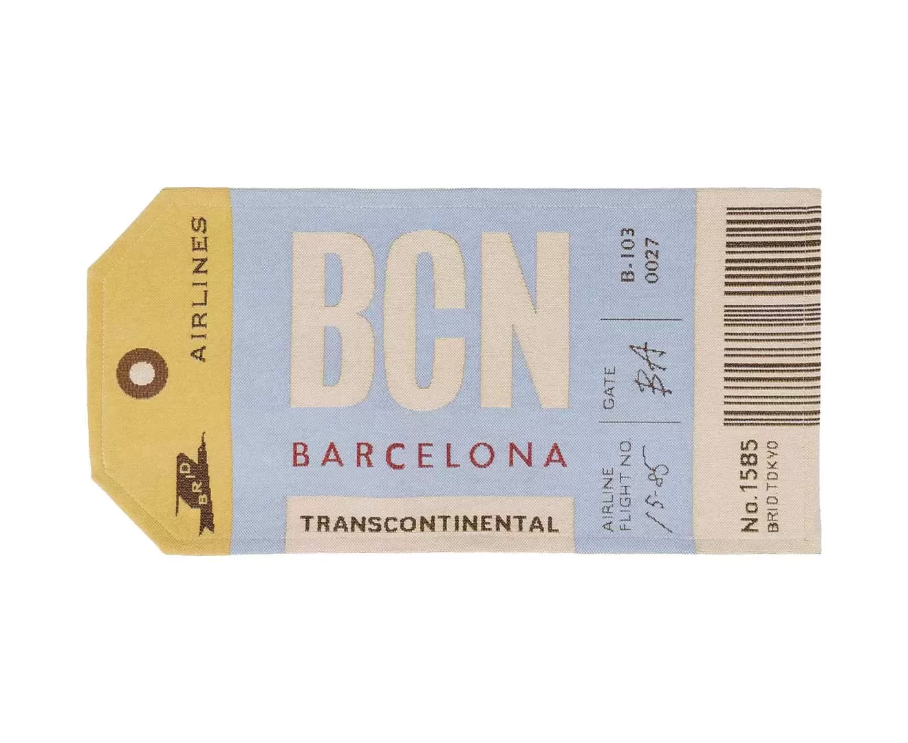 001483 BAGGAGE TAG RUG