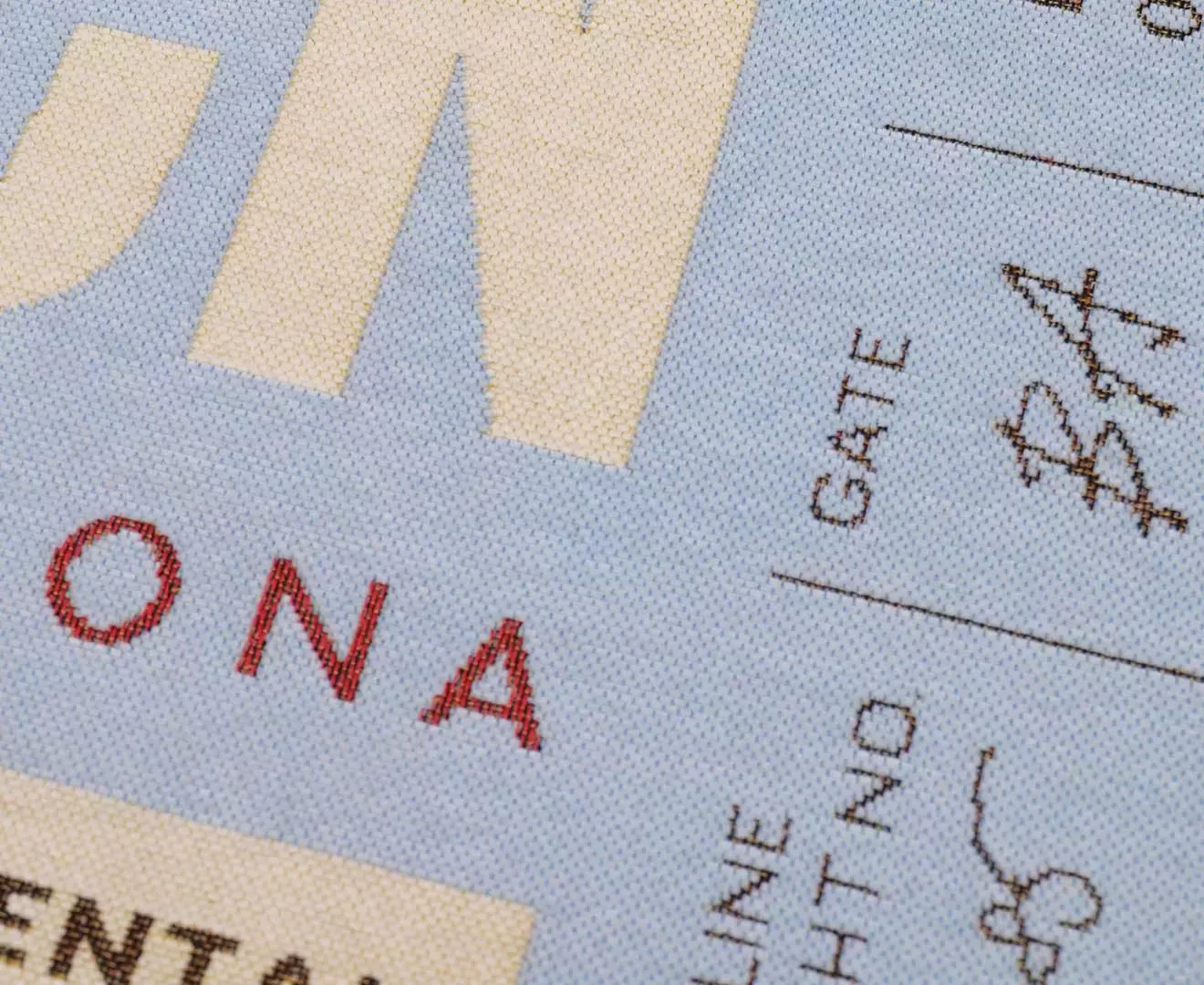 001483 BAGGAGE TAG RUG