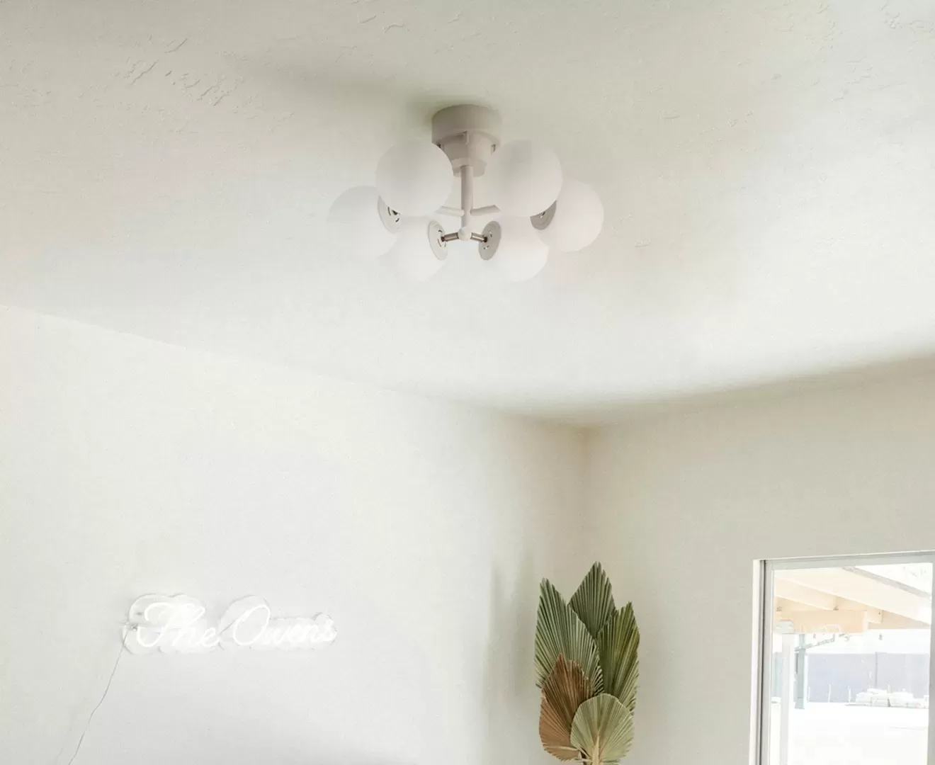 003367 TINY GLASS CEILING LIGHT 6