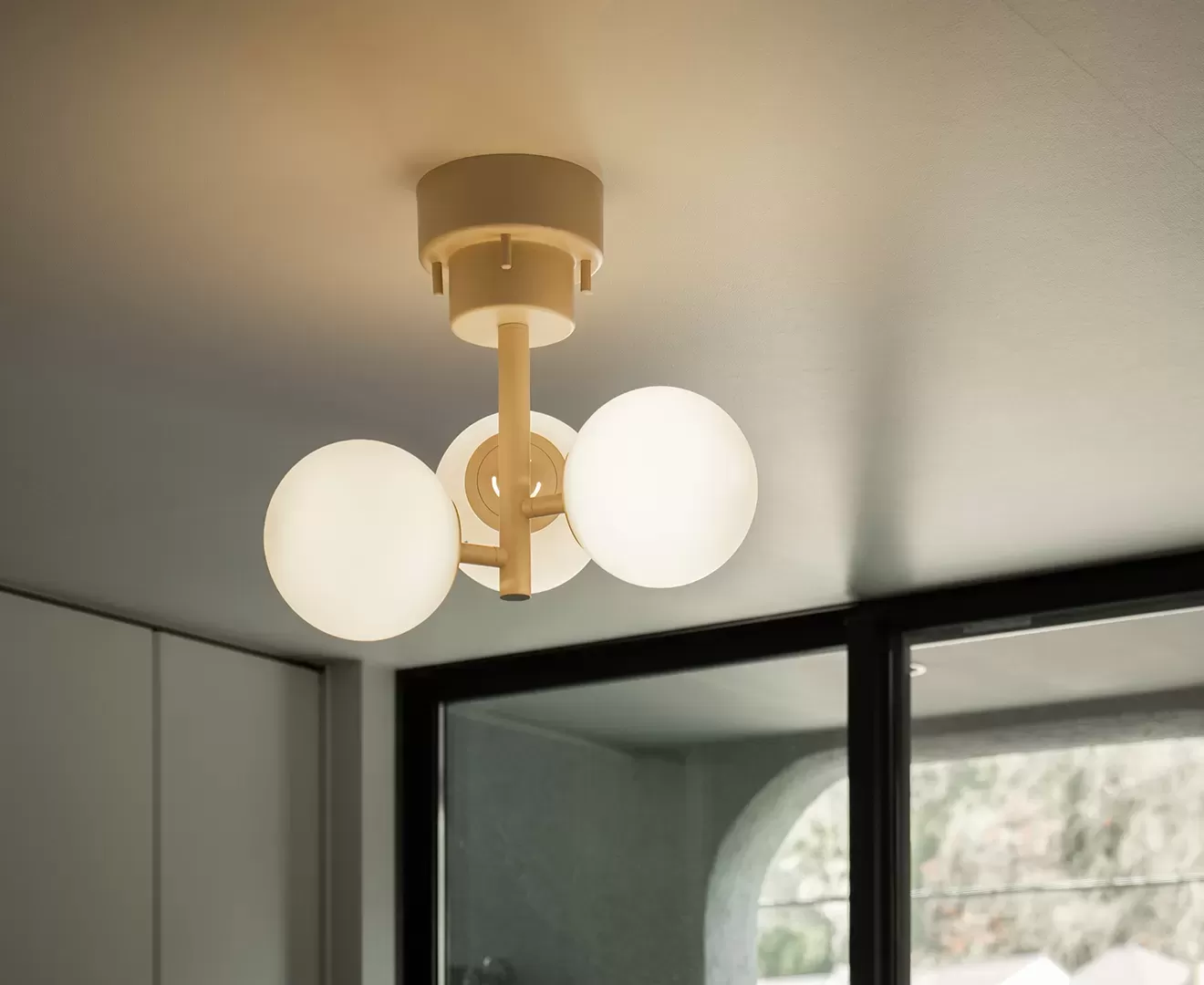 003365 TINY GLASS CEILING LIGHT 3