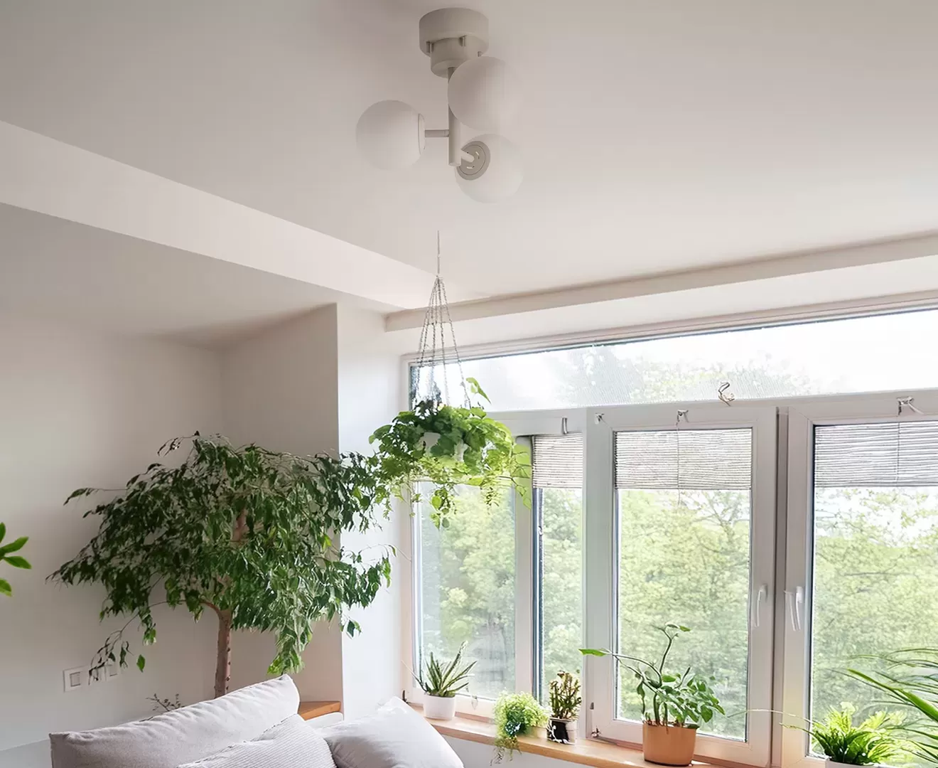 003365 TINY GLASS CEILING LIGHT 3