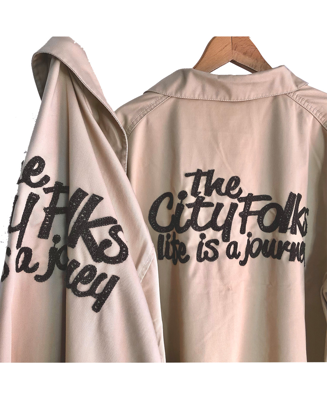 ハンドル刺繍 Engineer Coat