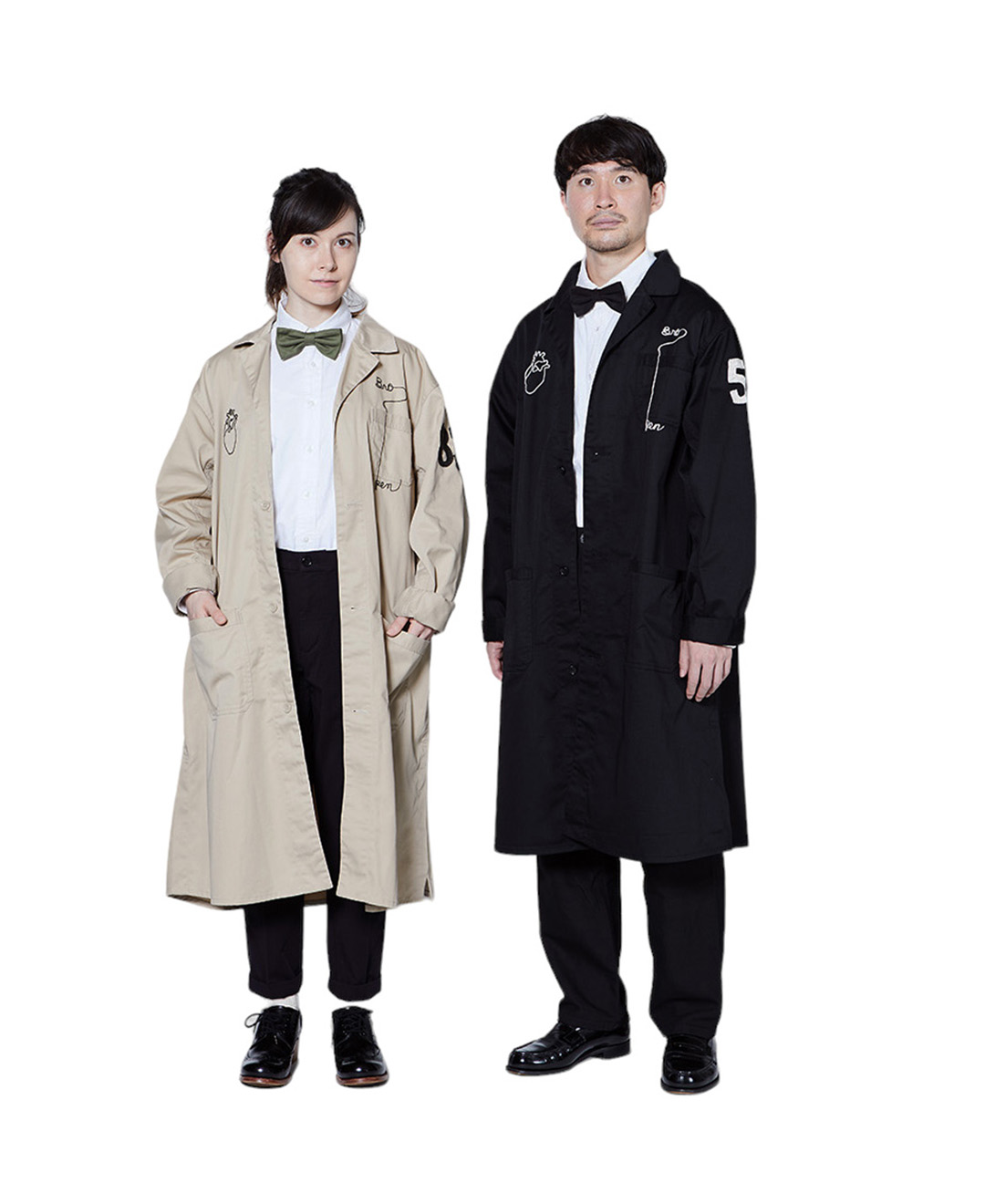 ハンドル刺繍 Engineer Coat